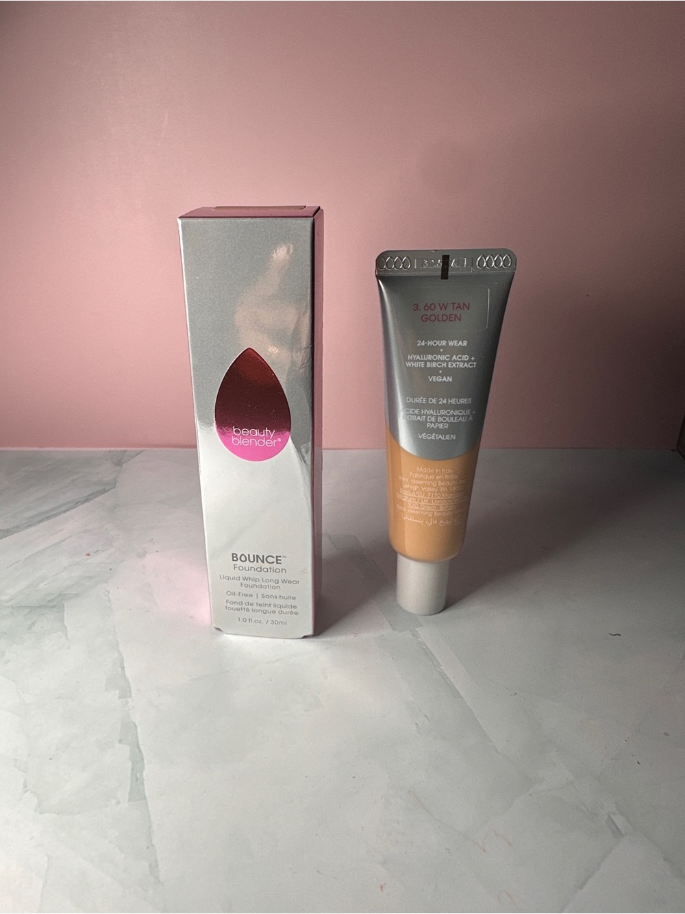Beauty blender foundation 3.60 W tan golden